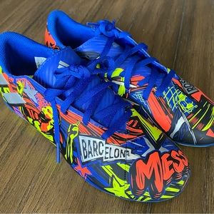adidas Unisex-Child Nemeziz Messi 19.4 Firm Ground Soccer Shoe size 4